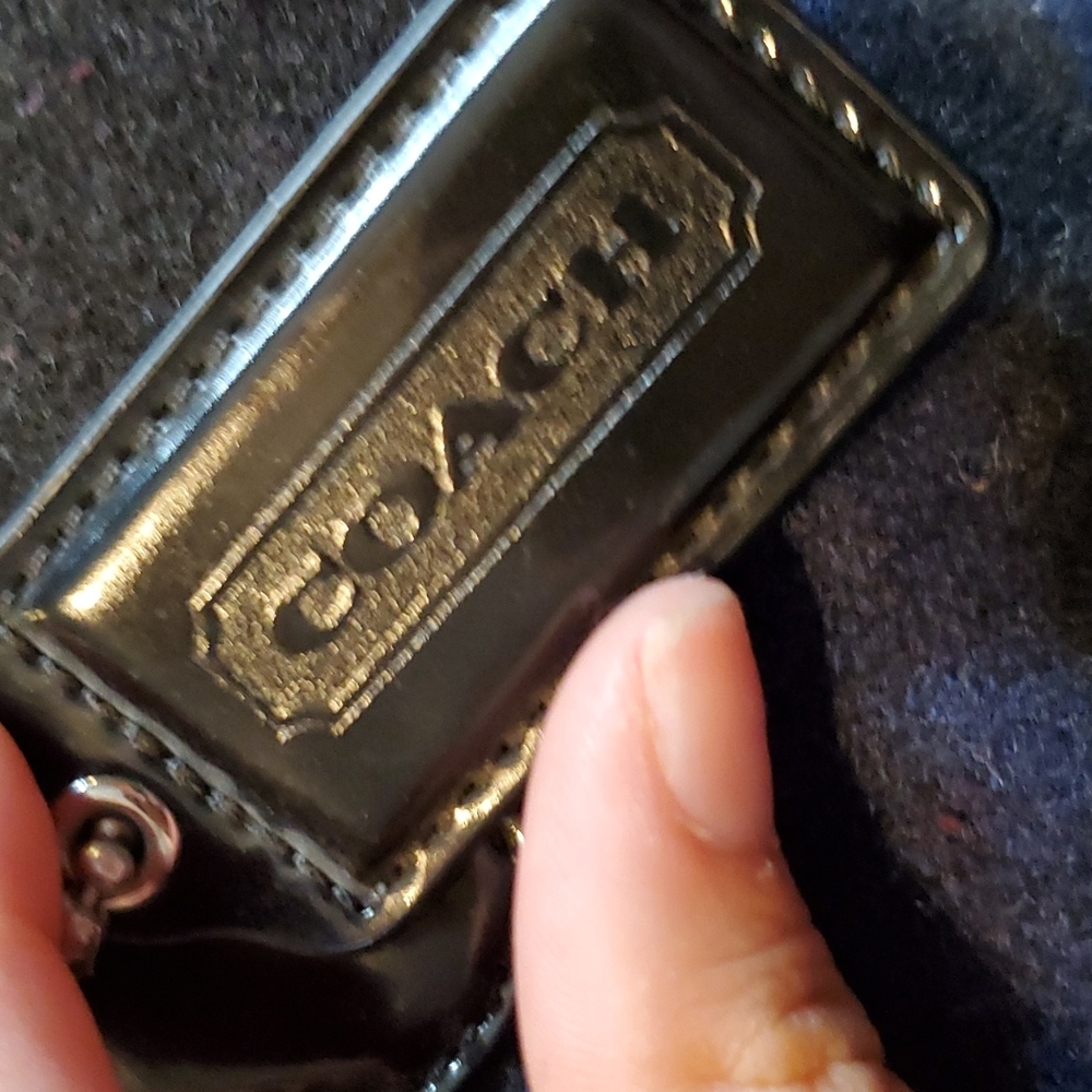 Coach Wool Satchel Hand Bag - Picture 7 of 16